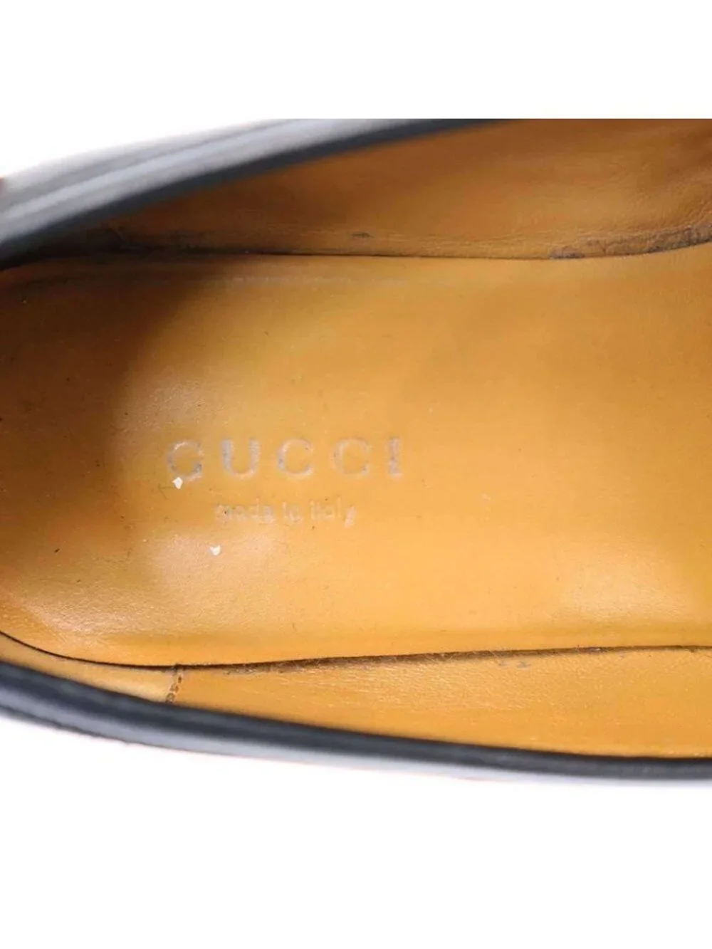 Gucci Jordan Horsebit Loafers Black 37 1 2 - Picture 5 of 7